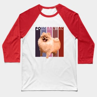 Pomeranian dog Baseball T-Shirt